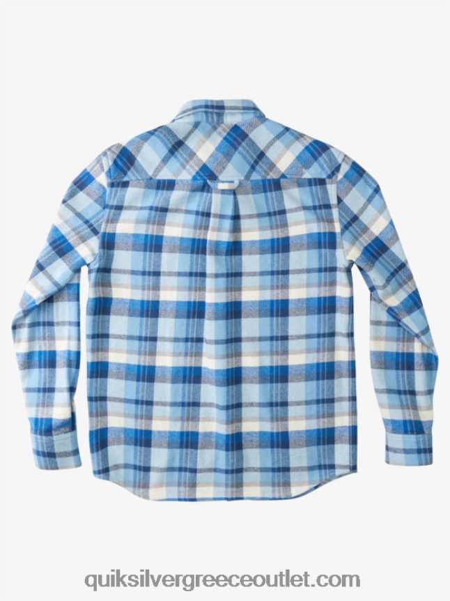 Waterman thunder σετ φανελένιο μακρυμάνικο πουκάμισο Quiksilver άνδρες 66LP841349 σούρουπο μπλε κεραυνοί