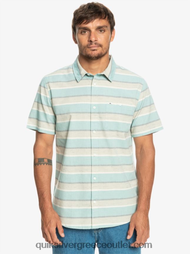 κοντομάνικο πουκάμισο cali sunrise Quiksilver άνδρες 66LP841207 plaza taupe cali sunrise 231