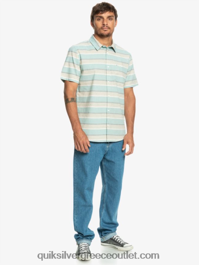 κοντομάνικο πουκάμισο cali sunrise Quiksilver άνδρες 66LP841207 plaza taupe cali sunrise 231