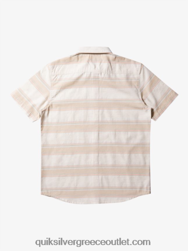 κοντομάνικο πουκάμισο cali sunrise Quiksilver άνδρες 66LP84445 σημύδα Cali str