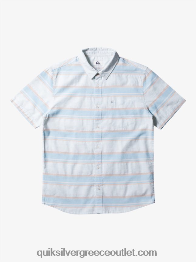 κοντομάνικο πουκάμισο cali sunrise Quiksilver άνδρες 66LP84447 μπλε του ουρανού Cali str