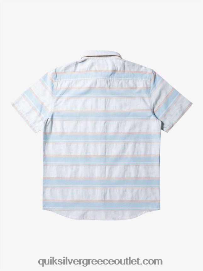 κοντομάνικο πουκάμισο cali sunrise Quiksilver άνδρες 66LP84447 μπλε του ουρανού Cali str