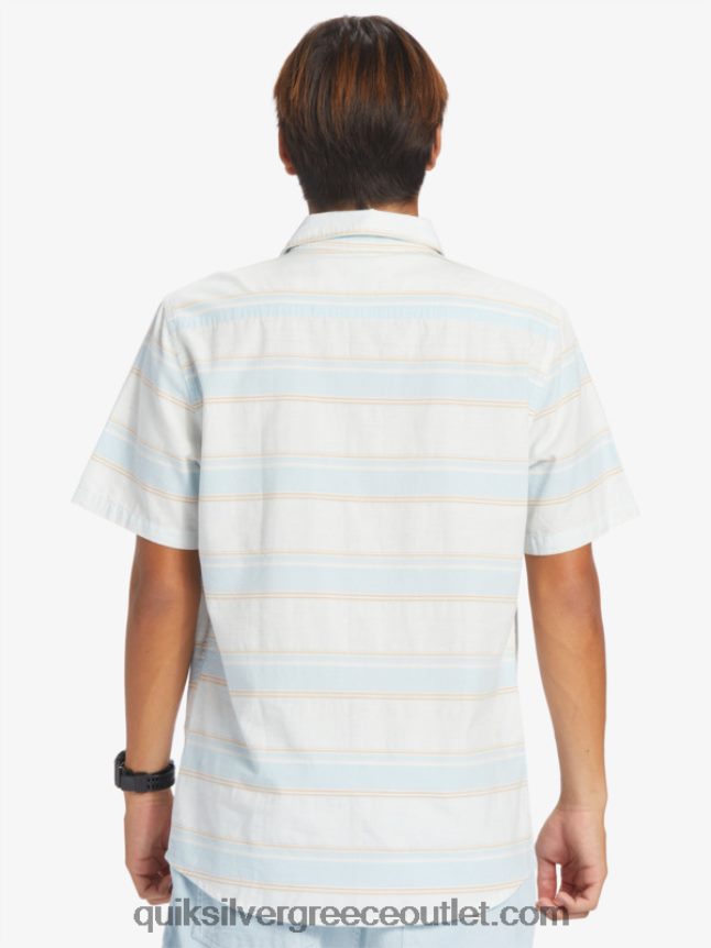 κοντομάνικο πουκάμισο cali sunrise Quiksilver άνδρες 66LP84447 μπλε του ουρανού Cali str
