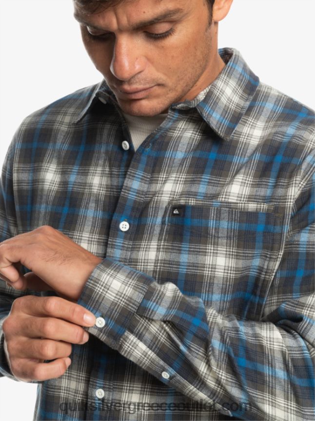 μακρυμάνικο πουκάμισο cramond Quiksilver άνδρες 66LP841048 σταφυλόφυλλα κράμαντ