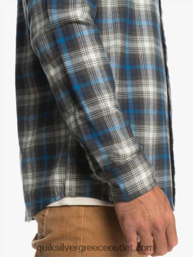 μακρυμάνικο πουκάμισο cramond Quiksilver άνδρες 66LP841048 σταφυλόφυλλα κράμαντ