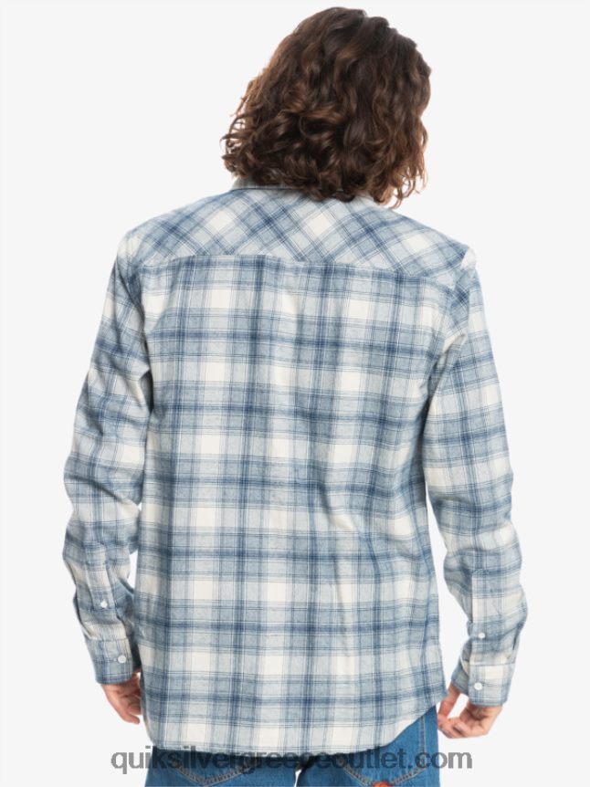φανελένιο μακρυμάνικο πουκάμισο ganaway Quiksilver άνδρες 66LP841768 σημύδα ganaway