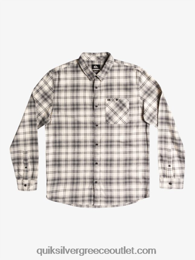 μακρυμάνικο πουκάμισο hatton Quiksilver άνδρες 66LP841560 καπέλο σιδερένιας πύλης