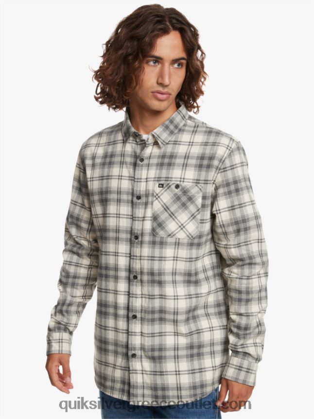 μακρυμάνικο πουκάμισο hatton Quiksilver άνδρες 66LP841560 καπέλο σιδερένιας πύλης