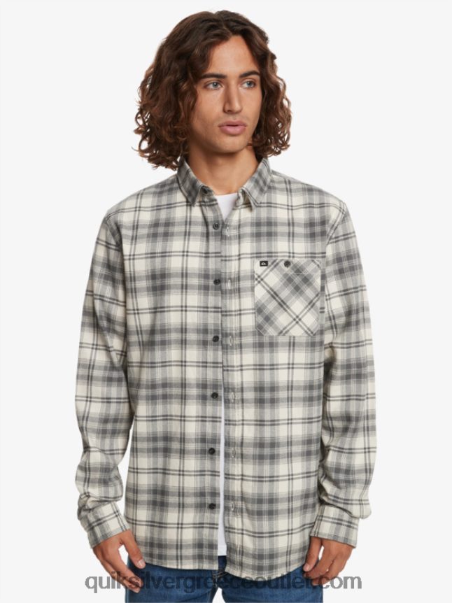 μακρυμάνικο πουκάμισο hatton Quiksilver άνδρες 66LP841560 καπέλο σιδερένιας πύλης
