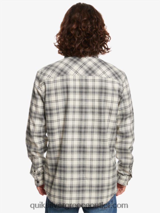 μακρυμάνικο πουκάμισο hatton Quiksilver άνδρες 66LP841560 καπέλο σιδερένιας πύλης