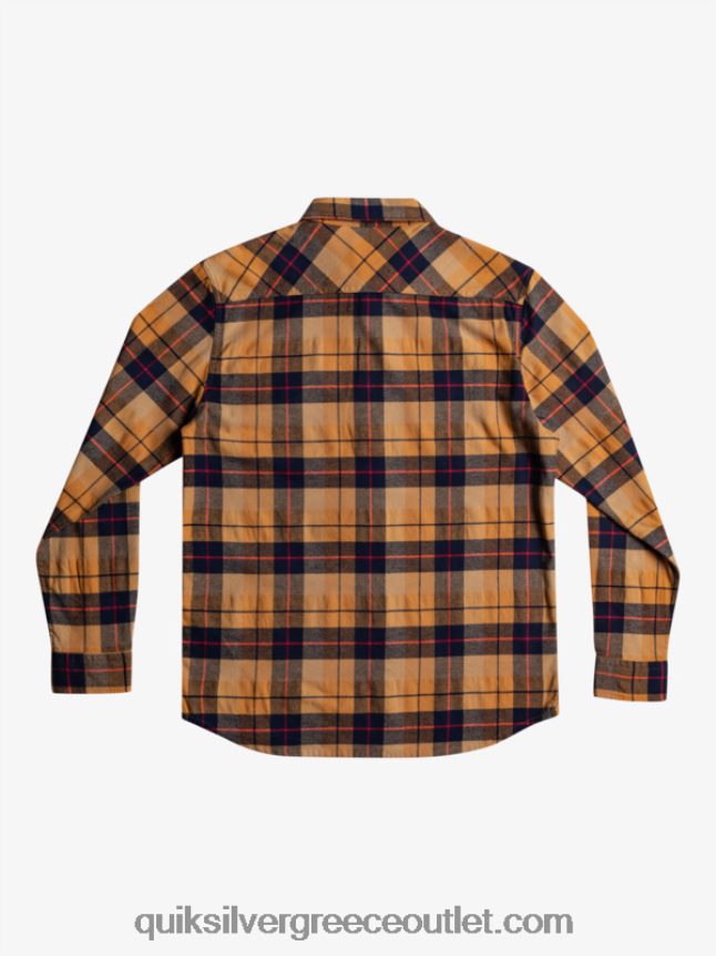 μακρυμάνικο πουκάμισο kinsale Quiksilver άνδρες 66LP841506 μαύρη ζάχαρη kinsale