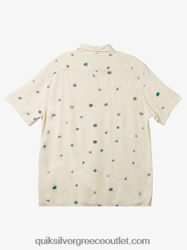 κοντομάνικο πουκάμισο minimark Quiksilver άνδρες 66LP841226 σημύδα minimark