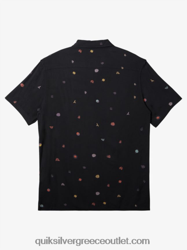 κοντομάνικο πουκάμισο minimark Quiksilver άνδρες 66LP841227 minimark άσφαλτος