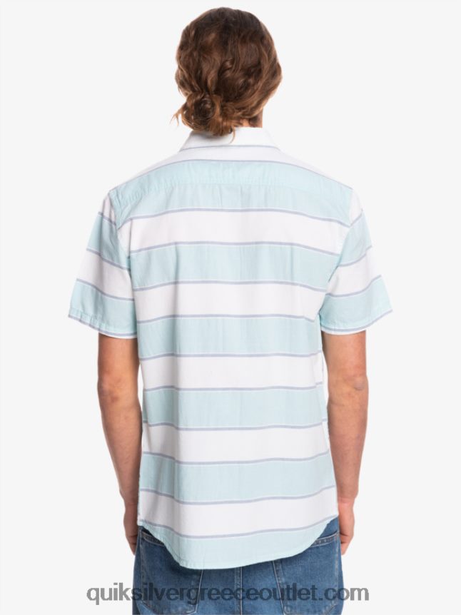 κοντομάνικο πουκάμισο prime time Quiksilver άνδρες 66LP841621 λευκή prime time