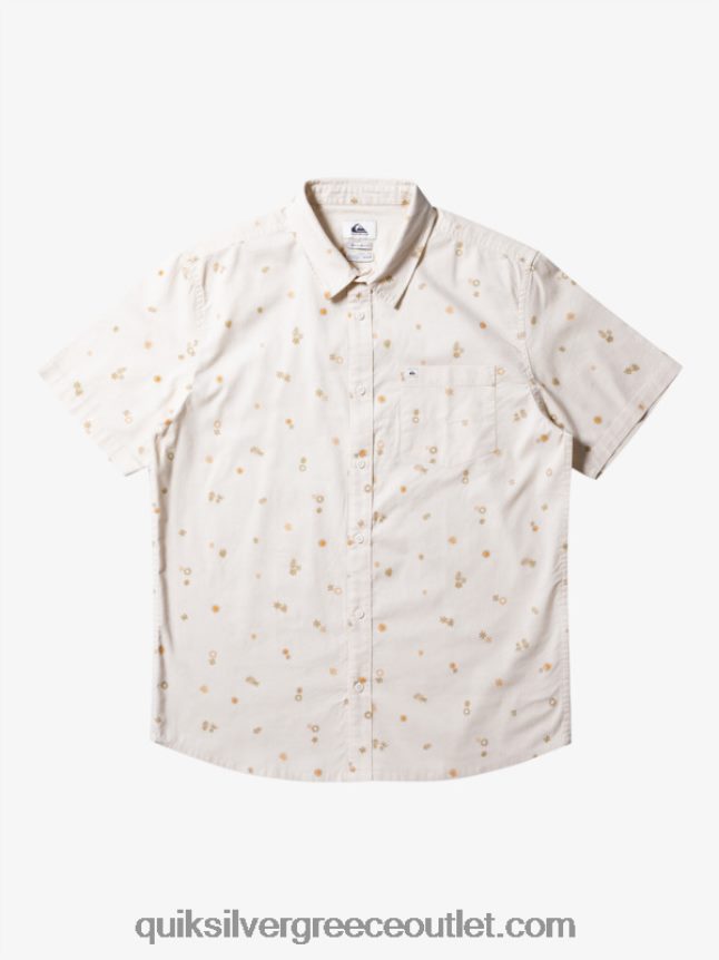 ειρηνικό rave κοντομάνικο πουκάμισο Quiksilver άνδρες 66LP84590 σημύδα ειρηνική rave ss