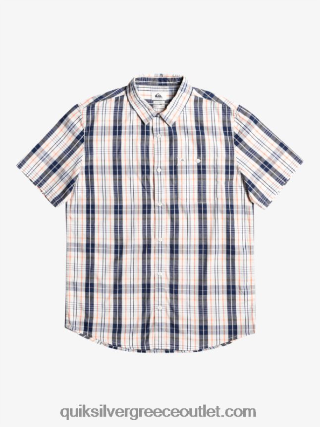 νέο κοντομάνικο πουκάμισο swinton Quiksilver άνδρες 66LP84914 σημύδα swinton