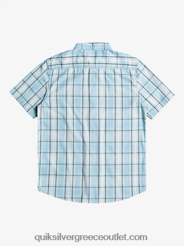 νέο κοντομάνικο πουκάμισο swinton Quiksilver άνδρες 66LP84916 μπλε του ουρανού swinton
