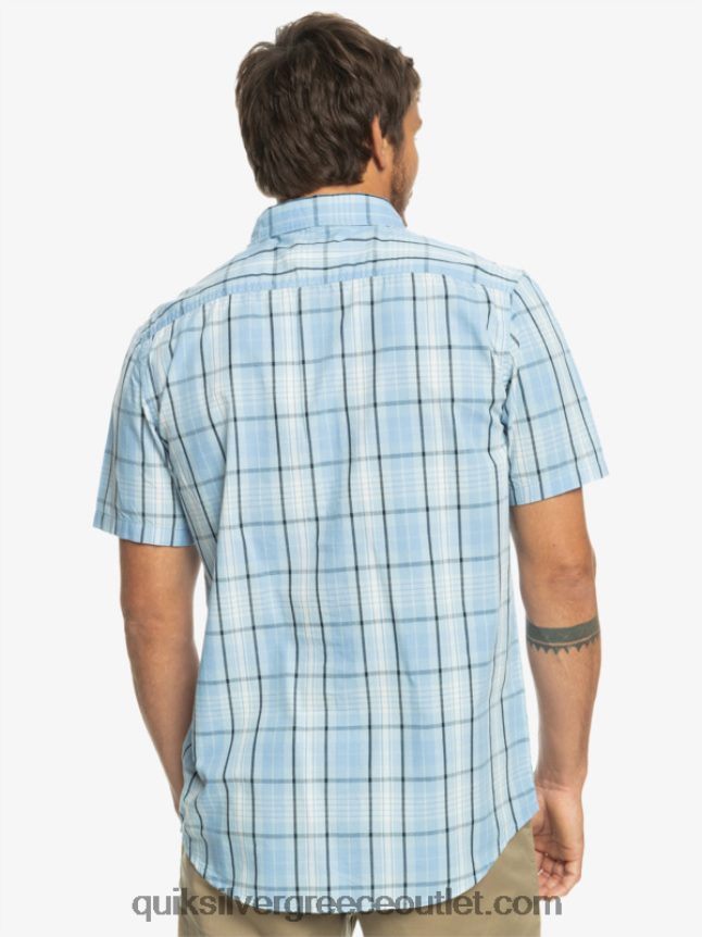 νέο κοντομάνικο πουκάμισο swinton Quiksilver άνδρες 66LP84916 μπλε του ουρανού swinton