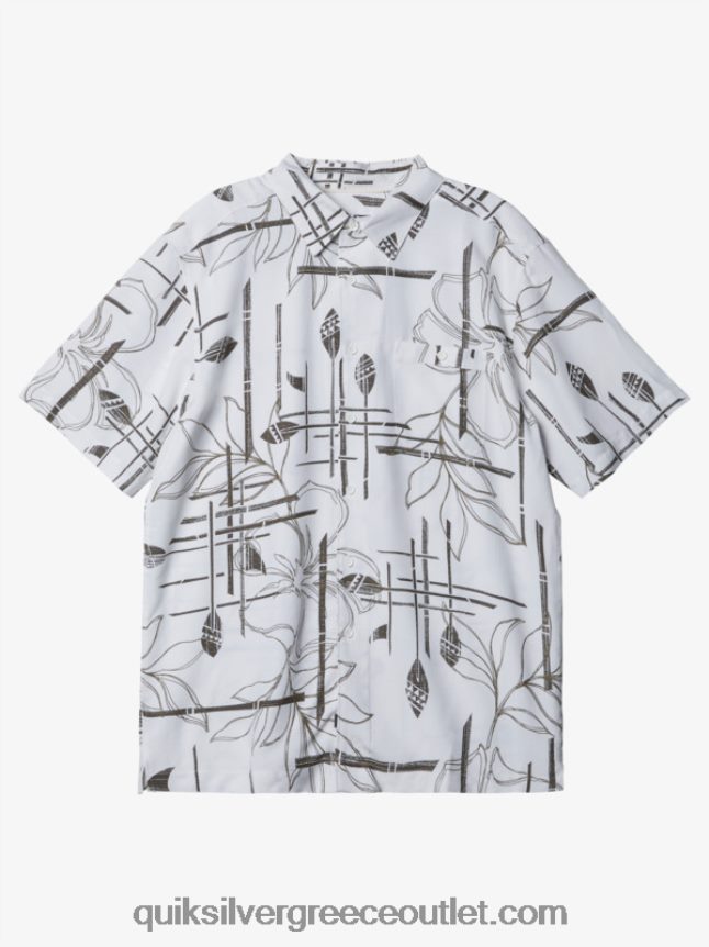 κοντομάνικο πουκάμισο waterman Quiksilver άνδρες 66LP841416 άσπρο
