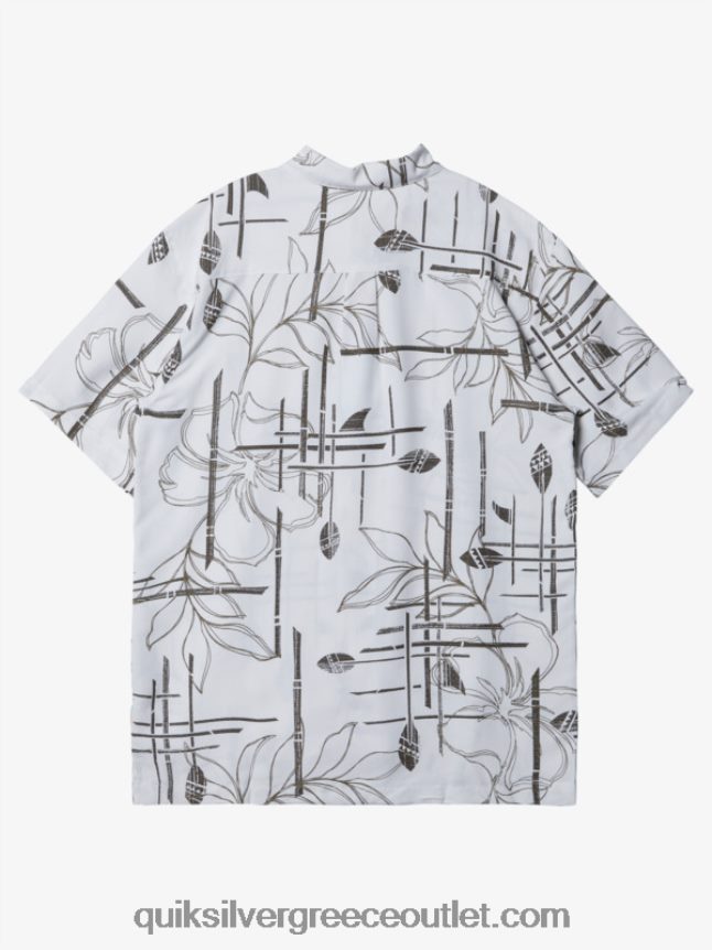 κοντομάνικο πουκάμισο waterman Quiksilver άνδρες 66LP841416 άσπρο