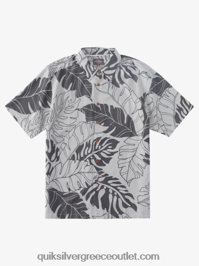 waterman κάτω από κουβούκλιο πουκάμισο Χαβάης Quiksilver άνδρες 66LP84865 δέρμα καρχαρία κάτω από τον θόλο