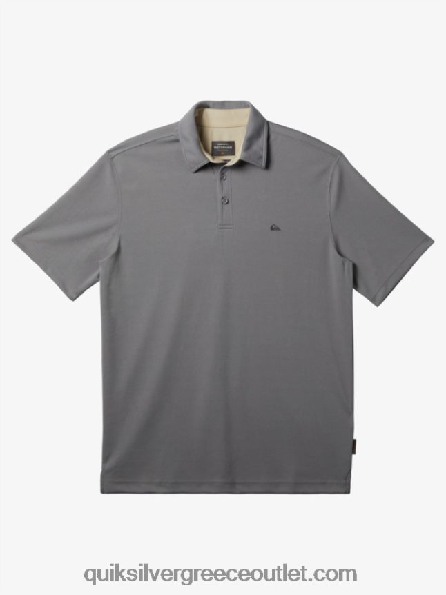 waterman κοντομάνικο πόλο μπλουζάκι Quiksilver άνδρες 66LP8497 είδος υφάσματος