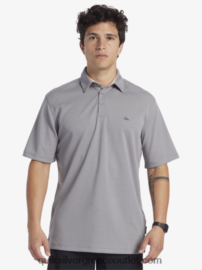 waterman κοντομάνικο πόλο μπλουζάκι Quiksilver άνδρες 66LP8497 είδος υφάσματος