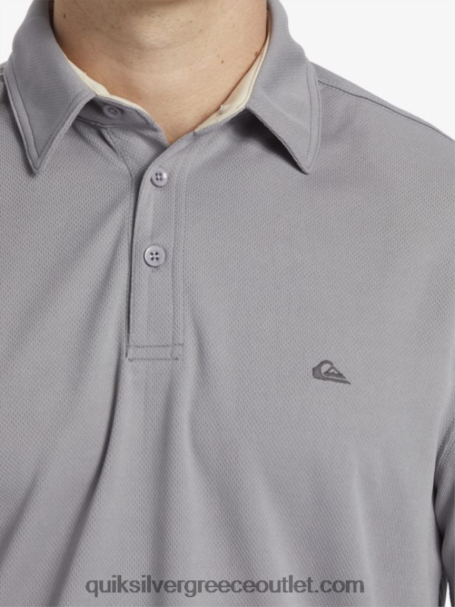 waterman κοντομάνικο πόλο μπλουζάκι Quiksilver άνδρες 66LP8497 είδος υφάσματος