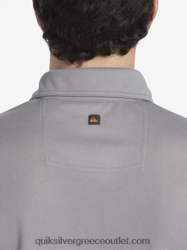 waterman κοντομάνικο πόλο μπλουζάκι Quiksilver άνδρες 66LP8497 είδος υφάσματος