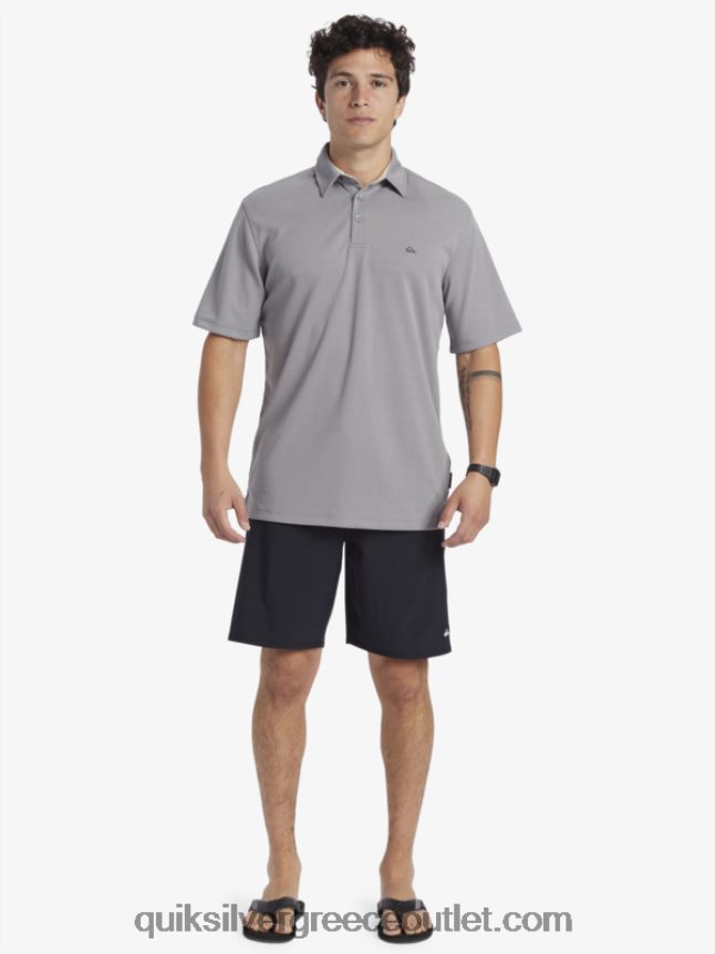 waterman κοντομάνικο πόλο μπλουζάκι Quiksilver άνδρες 66LP8497 είδος υφάσματος