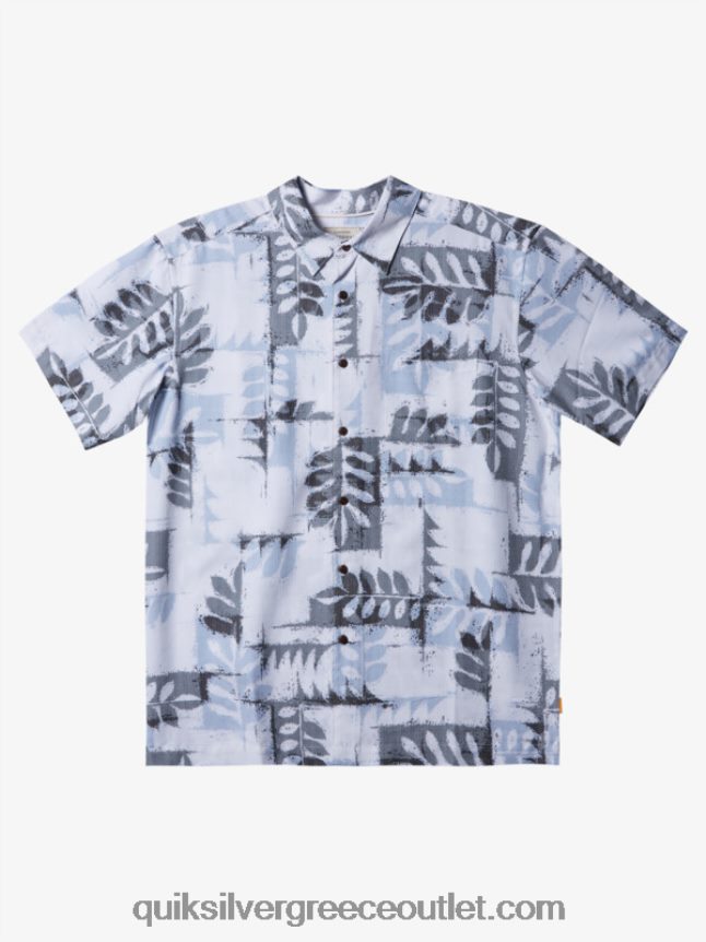 τεχνικό κοντομάνικο πουκάμισο waterman canoes reef Quiksilver άνδρες 66LP84398 ύφαλος λευκών κανό w
