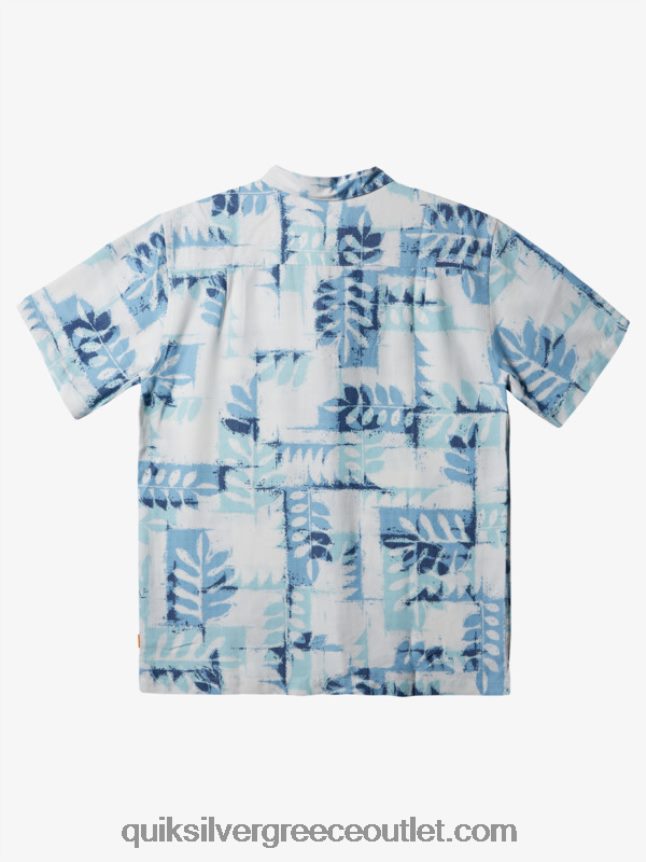 τεχνικό κοντομάνικο πουκάμισο waterman canoes reef Quiksilver άνδρες 66LP84399 σούρουπο μπλε ύφαλος κανό w