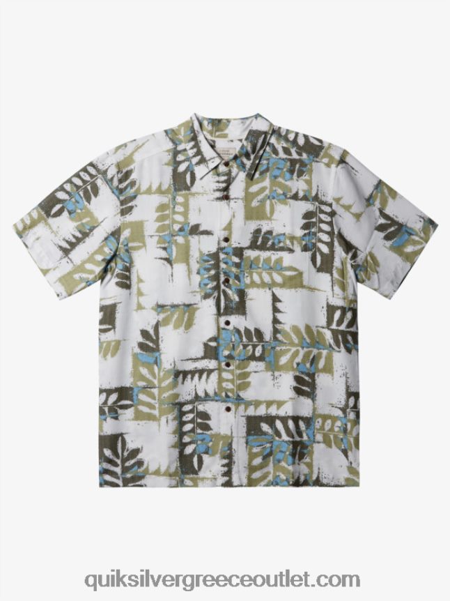 τεχνικό κοντομάνικο πουκάμισο waterman canoes reef Quiksilver άνδρες 66LP84400 ύφαλος κανό τσαγιού w