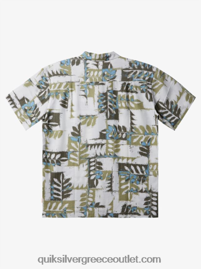 τεχνικό κοντομάνικο πουκάμισο waterman canoes reef Quiksilver άνδρες 66LP84400 ύφαλος κανό τσαγιού w