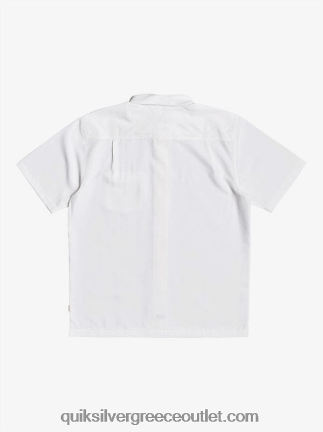πουκάμισο waterman centinela premium αντιρυτιδικό Quiksilver άνδρες 66LP841300 λευκή centinella