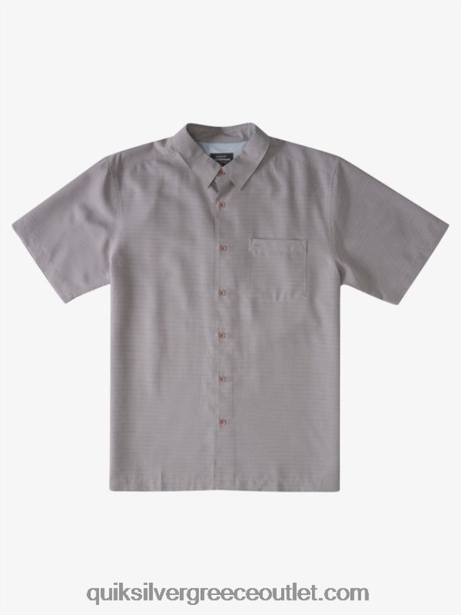 πουκάμισο waterman centinela premium αντιρυτιδικό Quiksilver άνδρες 66LP841301 πυριτόλιθο γκρι centinella