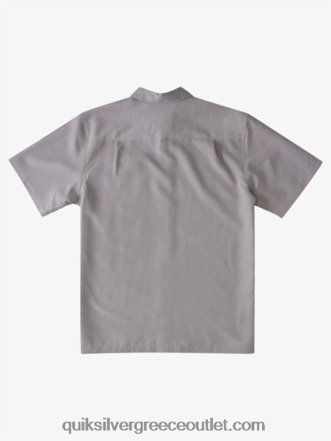 πουκάμισο waterman centinela premium αντιρυτιδικό Quiksilver άνδρες 66LP841301 πυριτόλιθο γκρι centinella