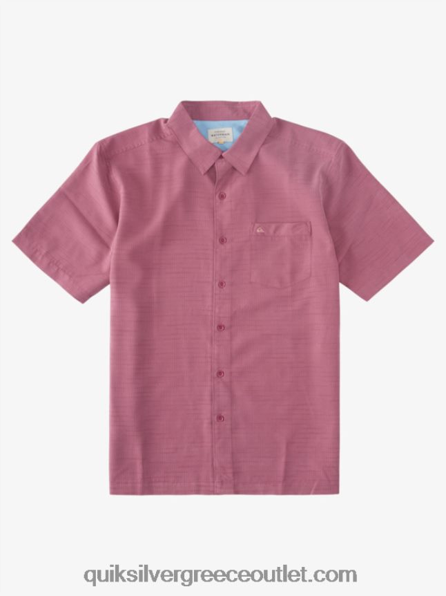 πουκάμισο waterman centinela premium αντιρυτιδικό Quiksilver άνδρες 66LP841302 ώριμο μοβ centinella