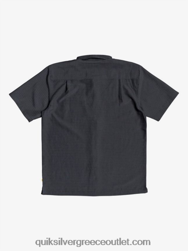 πουκάμισο waterman centinela premium αντιρυτιδικό Quiksilver άνδρες 66LP841303 μαύρη centinella
