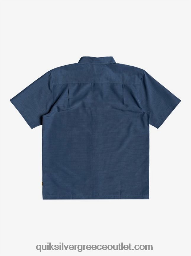 πουκάμισο waterman centinela premium αντιρυτιδικό Quiksilver άνδρες 66LP841304 μεσάνυχτα ναυτικό centinella