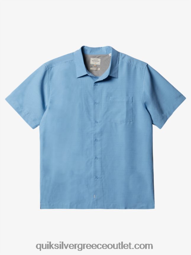 πουκάμισο waterman centinela premium αντιρυτιδικό Quiksilver άνδρες 66LP841305 σούρουπο μπλε centinella