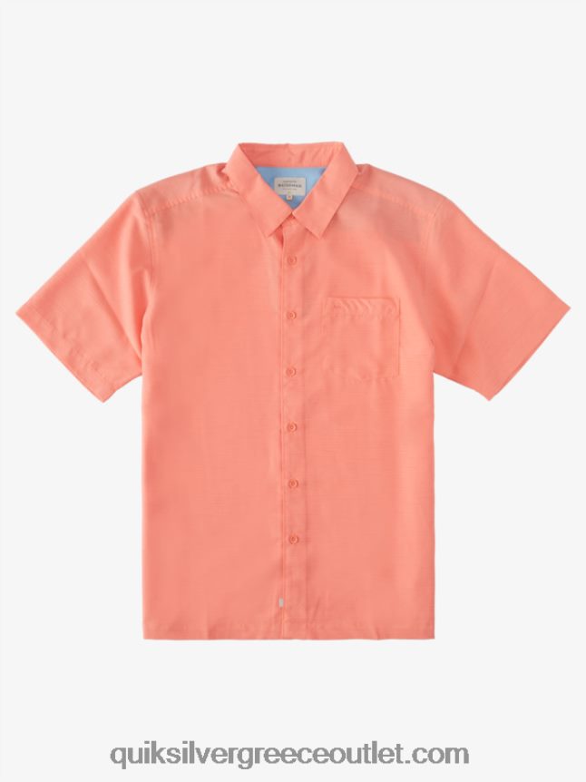 πουκάμισο waterman centinela premium αντιρυτιδικό Quiksilver άνδρες 66LP841307 ροδακινη ροζ centinella