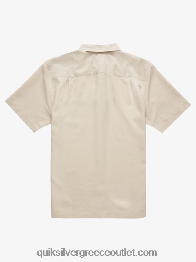 πουκάμισο waterman centinela premium αντιρυτιδικό Quiksilver άνδρες 66LP841310 καστανό ρύζι centinella