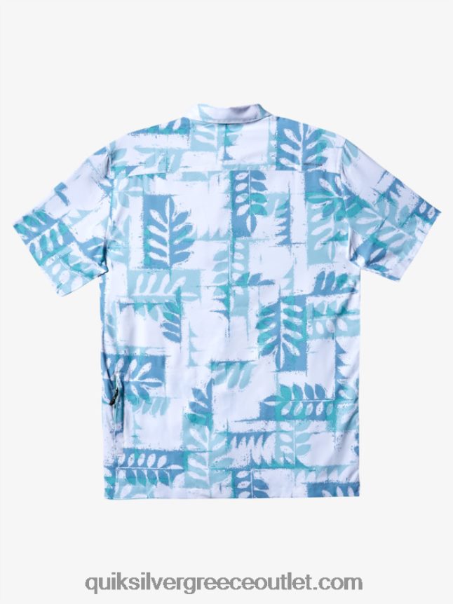 waterman kailua cruiser τεχνικό κοντομάνικο upf 50 πουκάμισο surf Quiksilver άνδρες 66LP84157 υδρόβια kailua