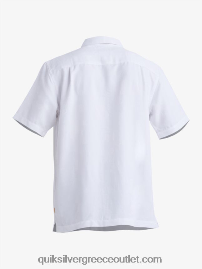 κοντομάνικο πουκάμισο waterman manele bay Quiksilver άνδρες 66LP84799 άσπρο