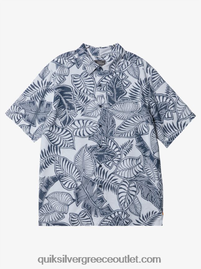κοντομάνικο πουκάμισο waterman siesta Quiksilver άνδρες 66LP841364 ματζόρε μπλε