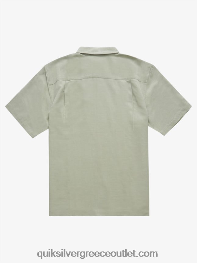 waterman tahiti palms premium αντιρυτιδικό πουκάμισο Quiksilver άνδρες 66LP84871 τσάι