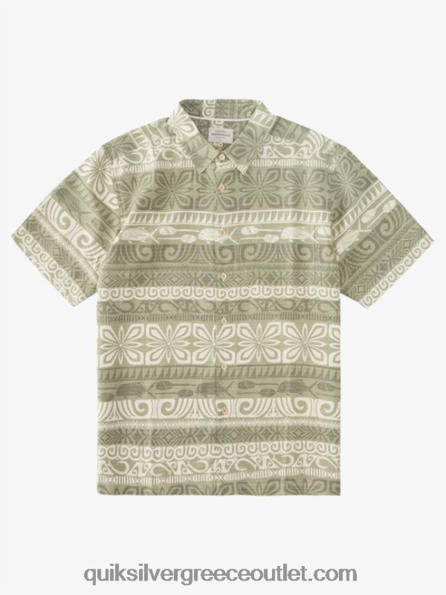 waterman tapa σήμερα κοντομάνικο πουκάμισο Quiksilver άνδρες 66LP84964 τσάι τάπα σήμερα