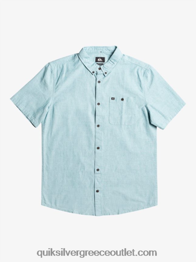 κοντομάνικο πουκάμισο winfall Quiksilver άνδρες 66LP84377 μαροκινό μπλε