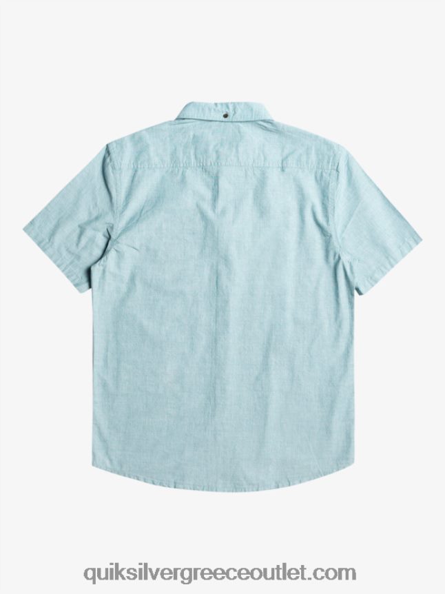 κοντομάνικο πουκάμισο winfall Quiksilver άνδρες 66LP84377 μαροκινό μπλε
